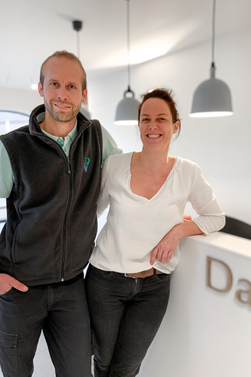 Dierenartsen Lobke Simoen en Sam Daeleman